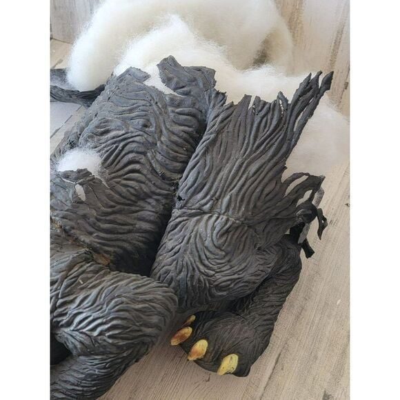 Vintage AS IS rubber attack black cat large Halloween pop decor - Picture 10 of 16